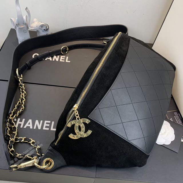 Chanel女包 2019新款 Chanel x Pharrell菲董聯名限量 香奈兒小豬羅志祥腰包  djc3820
